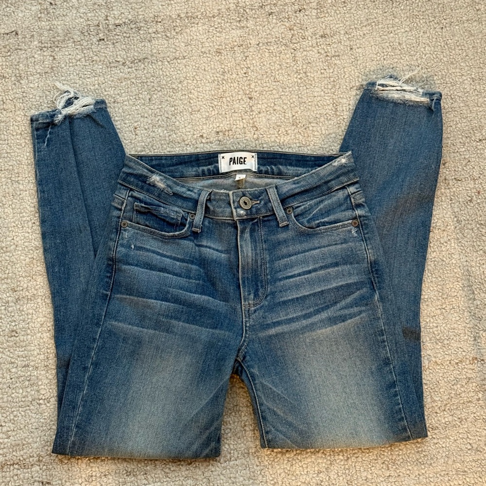Paige Hoxton Crop Jeans